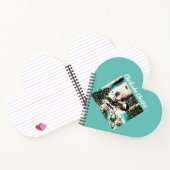 Weihnachts-Chickadee-Chat Notepad Notizblock (Innenseite)