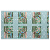 Weihnachts-Chickadee Chatter Fabric 2 Stoff (Yard (91,4 cm))