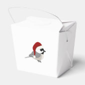 Weihnachts-Chickadee Geschenkschachtel (Rückseite)
