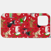 Weihnachts Chihuahua Alle Coats Case-Mate iPhone Hülle (Rückseite (Horizontal))