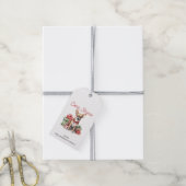 Weihnachts-Chihuahua-Gift-Tags Geschenkanhänger (Mit Garn)