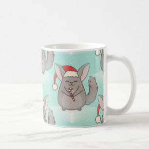 Weihnachts-Chinchillas Kaffeetasse