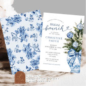 Weihnachts Chinoiserie Bridal Brunch Einladung