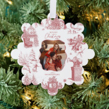 Weihnachts-Chinoiserie-Foto-Weihnachtsbaum-Ornamen