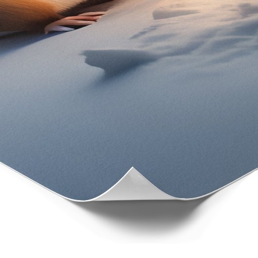 Weihnachts-Chipmunks-Poster Poster (Ecke)