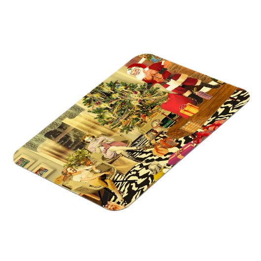 Weihnachts-Chippendale Magnet (Linke Seite)