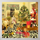 Weihnachts-Chippendale Poster (Vorne)