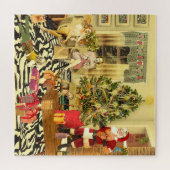 Weihnachts-Chippendale Puzzle (Horizontal)