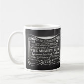 Weihnachts-Christliche Chalkboard-Schrift Kaffeetasse (Links)