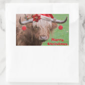 Weihnachts-Chums-Sticker Rechteckiger Aufkleber (Tasche)