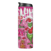 Weihnachts-Cindy in Rosa Thermosbecher (Nach rechts gedreht)