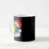 Weihnachts-Ckleball Santa Xmas Ckleball Lover Men Kaffeetasse (Vorderseite Links)