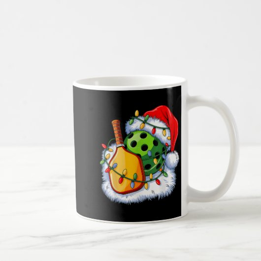 Weihnachts-Ckleball Santa Xmas Ckleball Lover Men Kaffeetasse (Rechts)