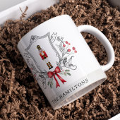 Weihnachts Classic Nutcracker personalisierte Mug Kaffeetasse