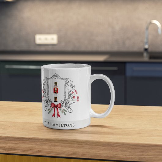 Weihnachts Classic Nutcracker personalisierte Mug Kaffeetasse