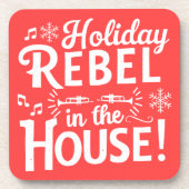 Weihnachts-Coaster Getränkeuntersetzer (Vorderseite)