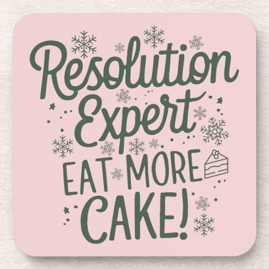 Weihnachts-Coaster Getränkeuntersetzer (Vorderseite)