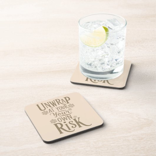 Weihnachts-Coaster Getränkeuntersetzer (Rechte Seite)