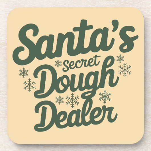 Weihnachts-Coaster Getränkeuntersetzer (Vorderseite)