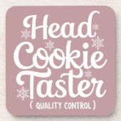 Weihnachts-Coaster Getränkeuntersetzer (Vorderseite)