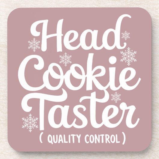 Weihnachts-Coaster Getränkeuntersetzer (Vorderseite)