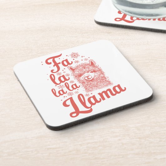 Weihnachts-Coaster Getränkeuntersetzer (Linke Seite)