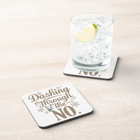 Weihnachts-Coaster Getränkeuntersetzer (Rechte Seite)