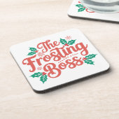 Weihnachts-Coaster Getränkeuntersetzer (Linke Seite)