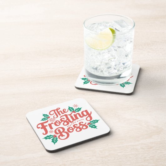 Weihnachts-Coaster Getränkeuntersetzer (Rechte Seite)