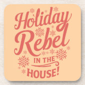 Weihnachts-Coaster Getränkeuntersetzer (Vorderseite)