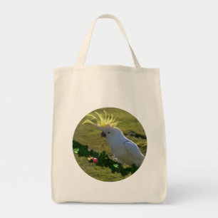 Weihnachts-Cockatoo-Vogel in Australien Tragetasche