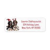 Weihnachts Cocker Spaniel Hunde (Vorne)