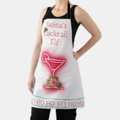 Weihnachts-Cocktail-Elf-Bar Schürze (InSitu)