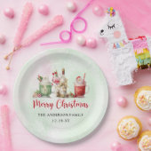 Weihnachts-Cocktail-Party Pappteller (Party)