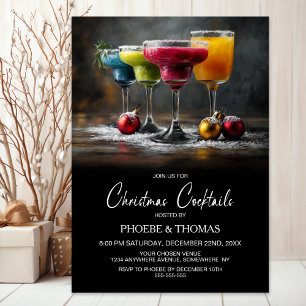 Weihnachts-Cocktailparty Einladung