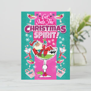 Weihnachts-Cocktailparty in Festtagsstimmung  Einladung