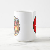 Weihnachts-Cocoa-Weihnachtsfeier Kaffeetasse (Mittel)