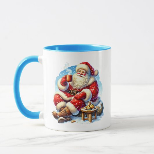 Weihnachts-Cocoa-Weihnachtsfeier Tasse (Links)