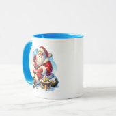 Weihnachts-Cocoa-Weihnachtsfeier Tasse (Vorderseite Links)