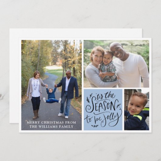 Weihnachts-Collage (Vorne/Hinten)