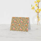 Weihnachts-Collage Karte (Gelbe Blume)