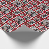 Weihnachts-Collage Wrapping Paper Geschenkpapier (Ecke)