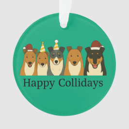 Weihnachts Collie Ornamente