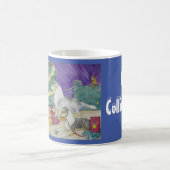Weihnachts-Colliese Morphing Tasse (Mittel)