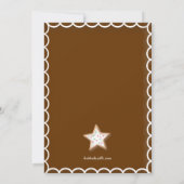 Weihnachts-Cookie-Austausch Urlaub Sweet-Einladung Einladung (Rückseite)