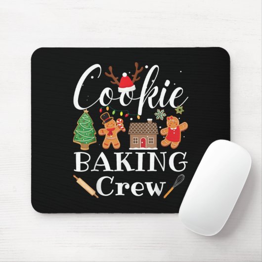 Weihnachts-Cookie Backen Crew Familienbackteam Fu Mousepad (Mit Mouse)