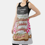 Weihnachts-Cookie Backen Crew Individuelle Name Ko Schürze (InSitu)