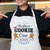 Weihnachts-Cookie Backen Crew Urlaub Backteam Schürze