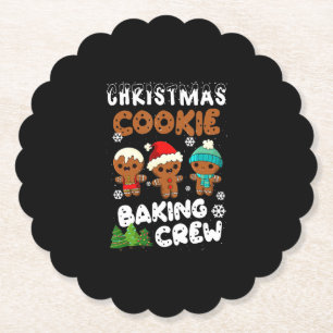 Weihnachts-Cookie Backen Crew Weihnachten Weihnach Untersetzer
