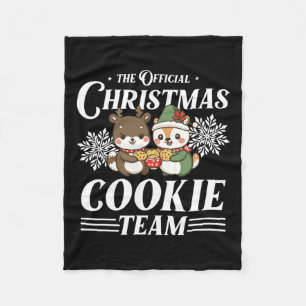 Weihnachts-Cookie Baking Team Funny Weihnachten Ha Fleecedecke